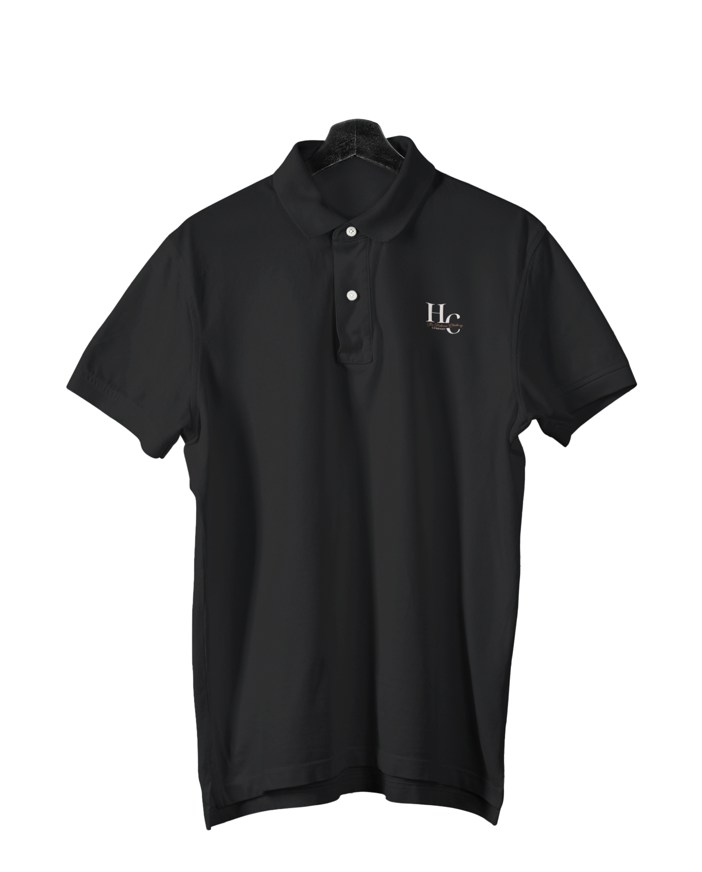 HC White Logo 100% Cotton Pique Polo