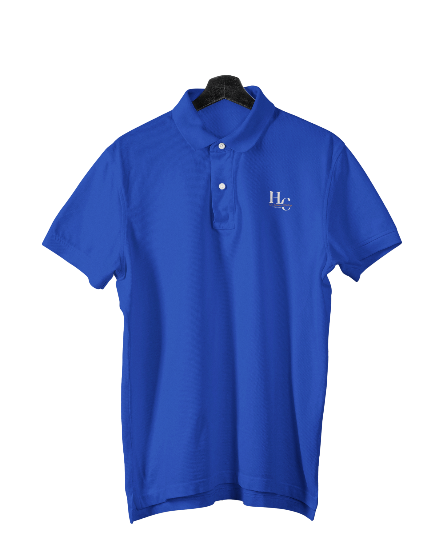 HC White Logo 100% Cotton Pique Polo